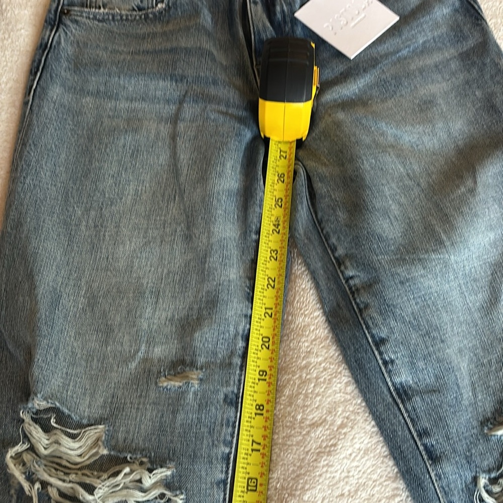 Pistola high rise distressed Jeans NWT size 25 - Picture 6 of 8